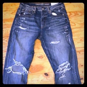American Eagle Hi Rise Girlfriend Jeans